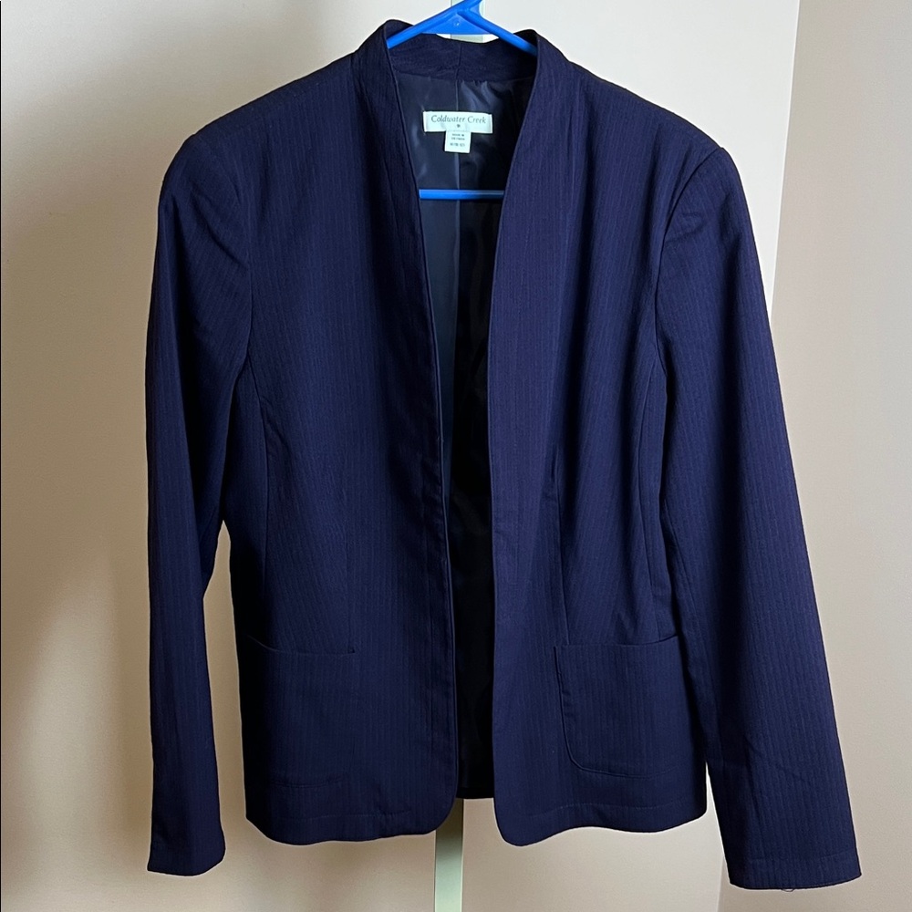 Coldwater Creek Women's Purple Lined Jacket